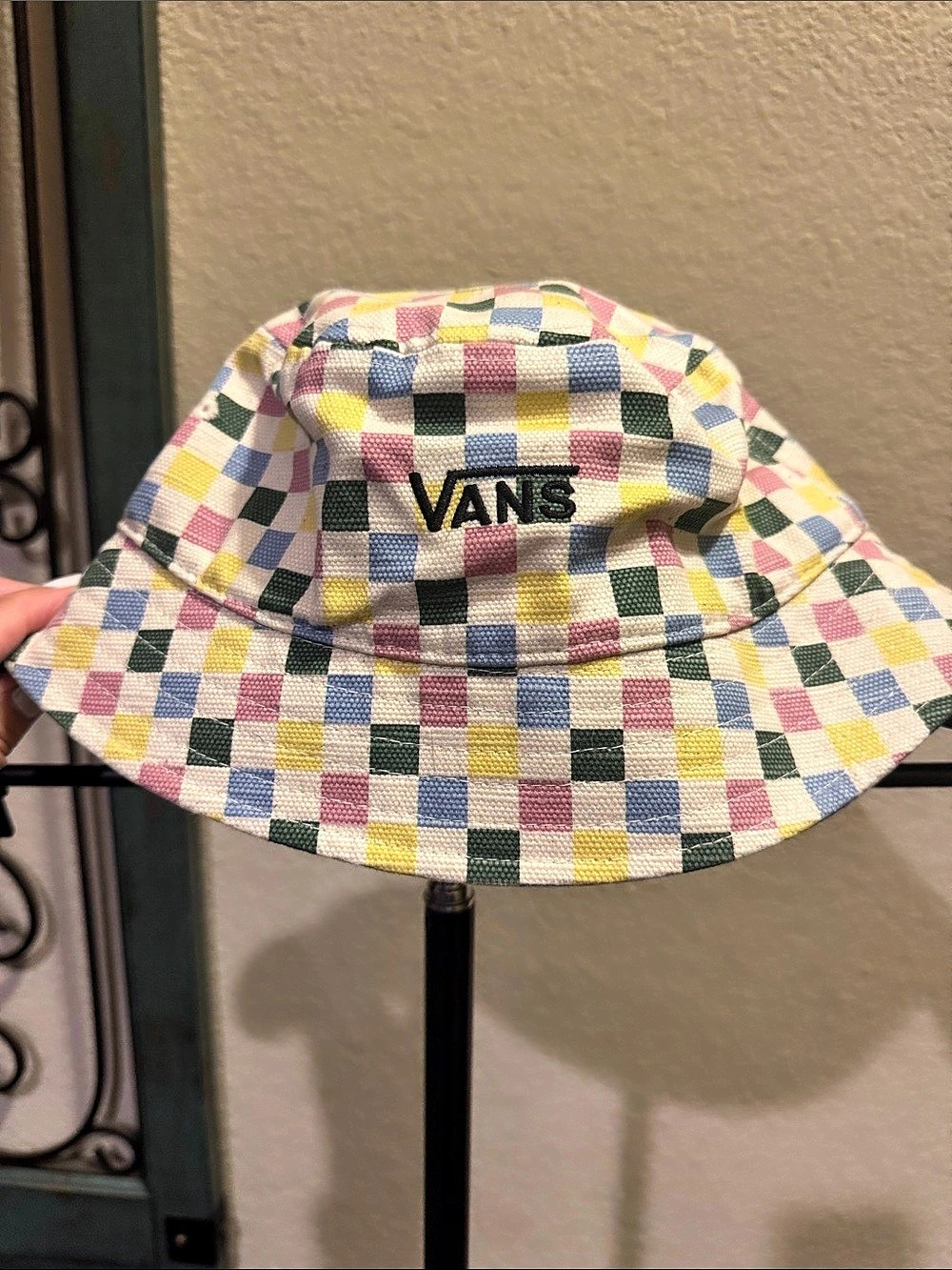 Vans Slub Hanky Bucket Hat Checkered Bucket Hat Multicolor NWT